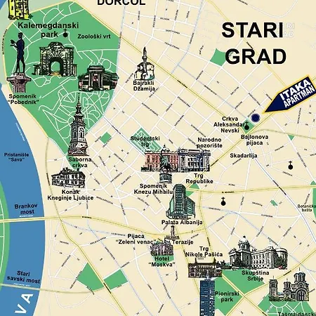 Itaka - Center Apartament Belgrad